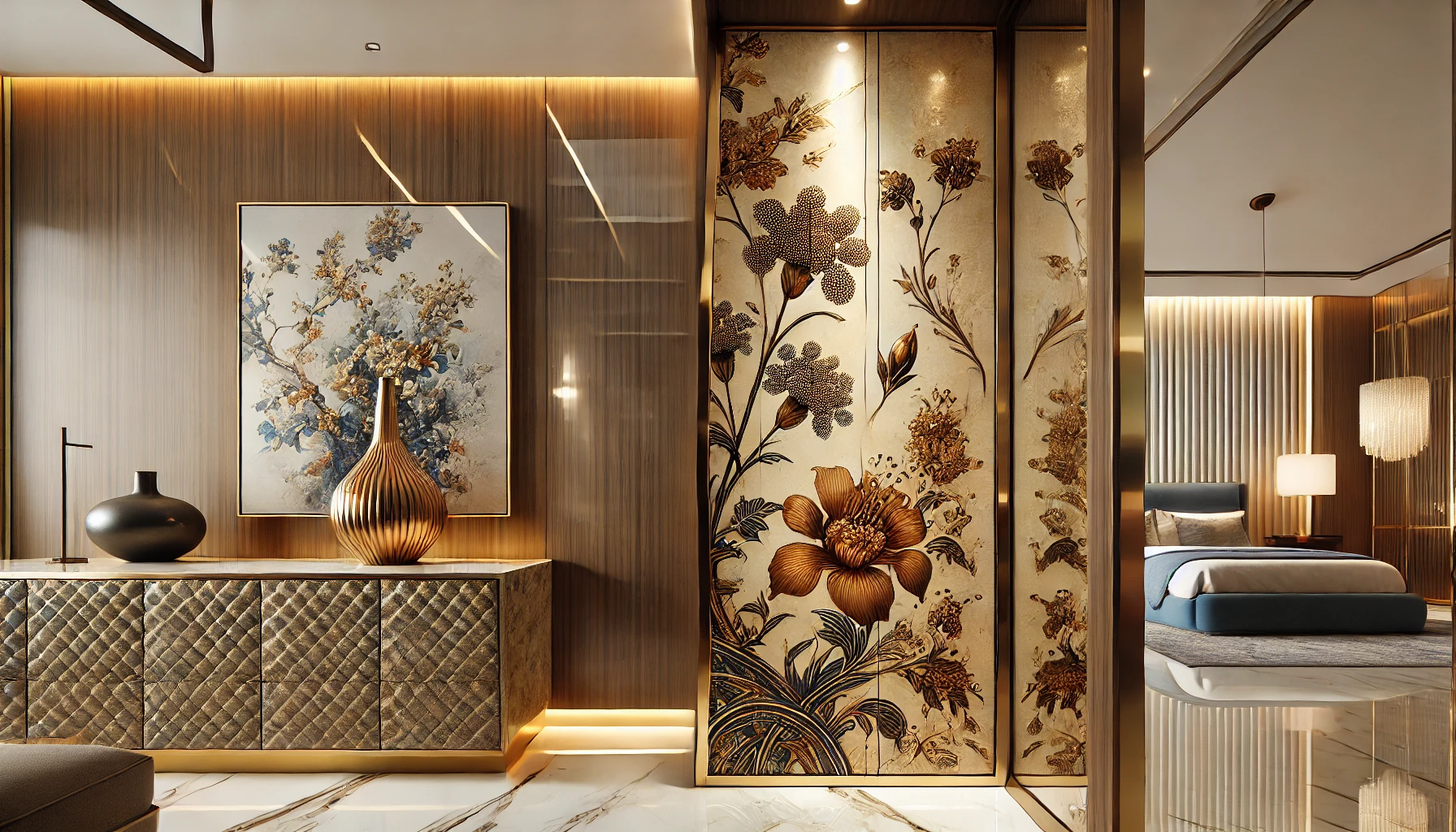 Almirah Door Printing with Glossy