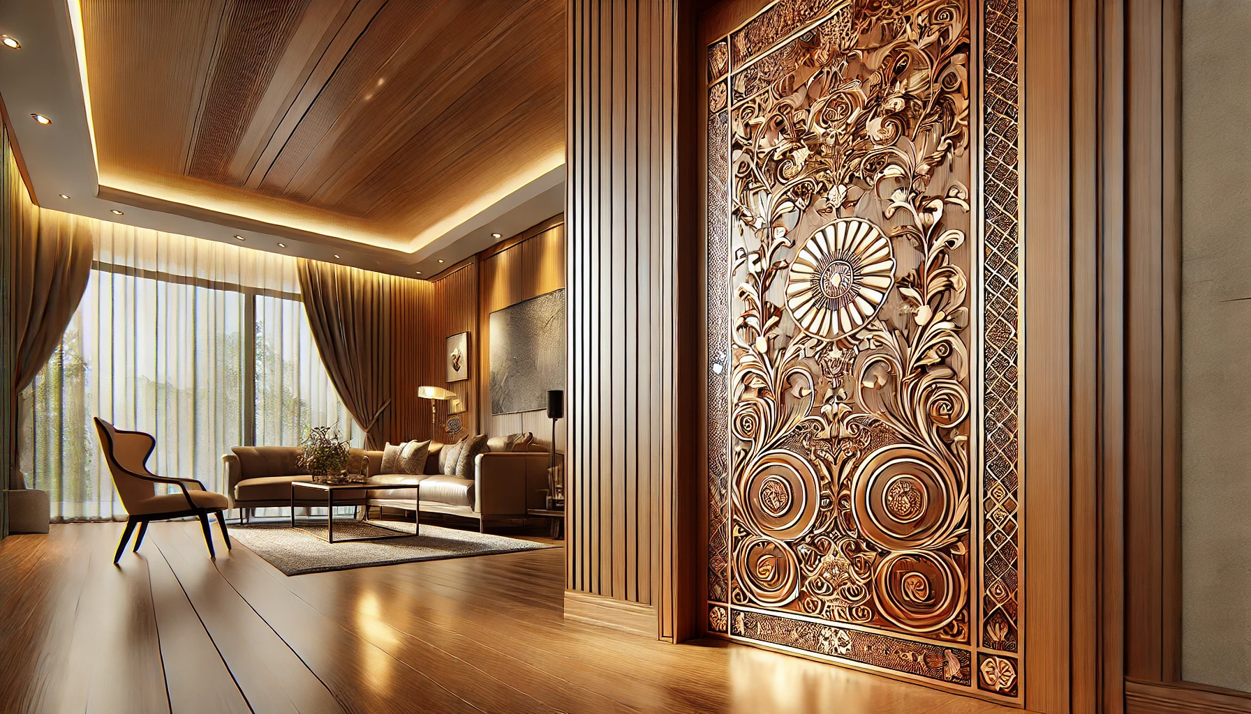 Wooden Door & Ply Printing with Glossy